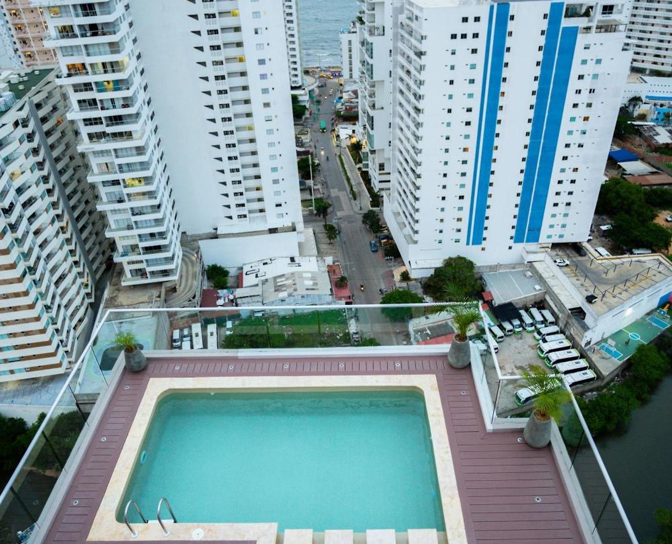 Apto Moderno, Vista Al Mar, 3hab Cerca De La Playa Apartamento