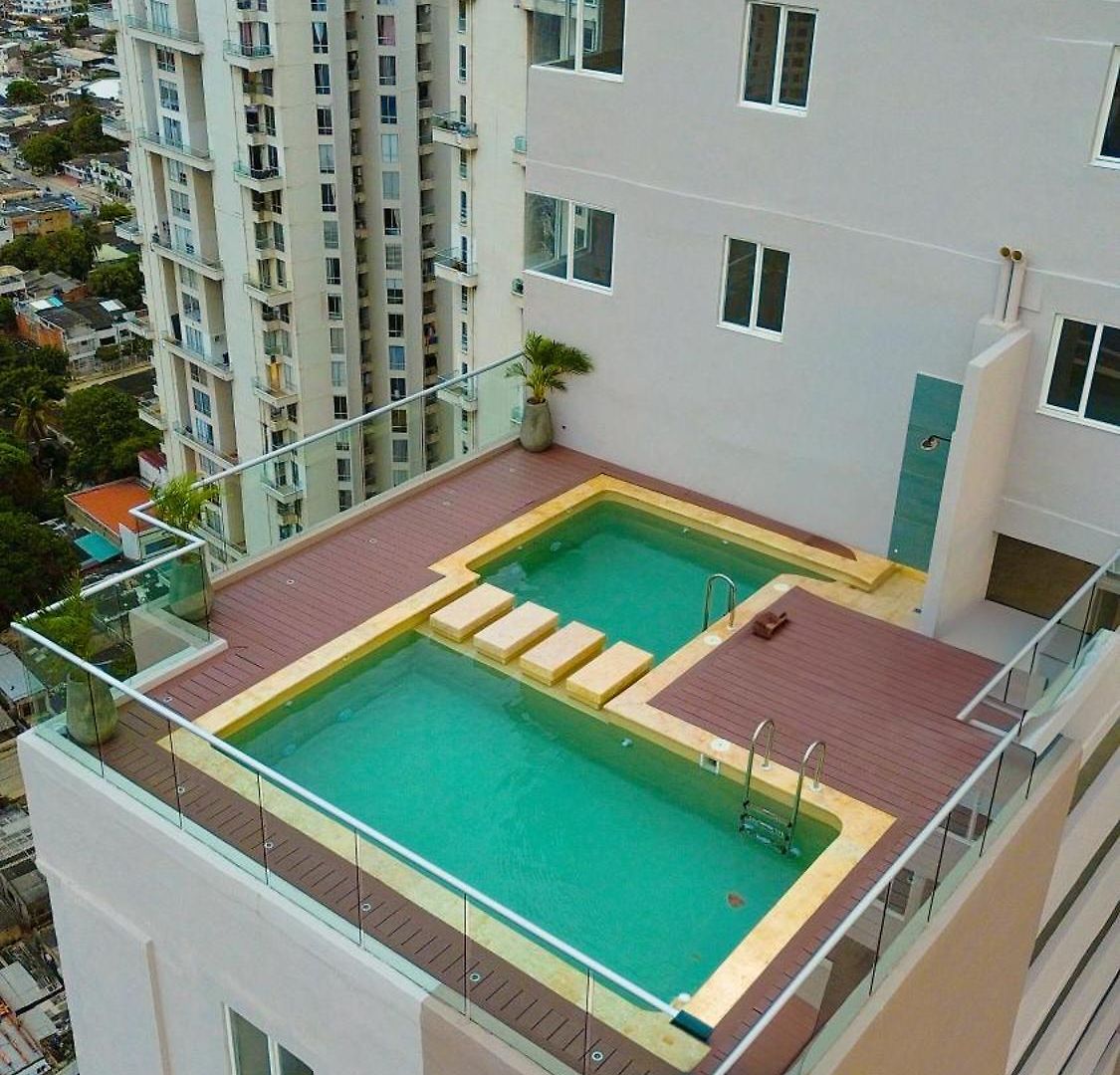 Apartamento Apto Moderno, Vista Al Mar, 3hab Cerca De La Playa Cartagena