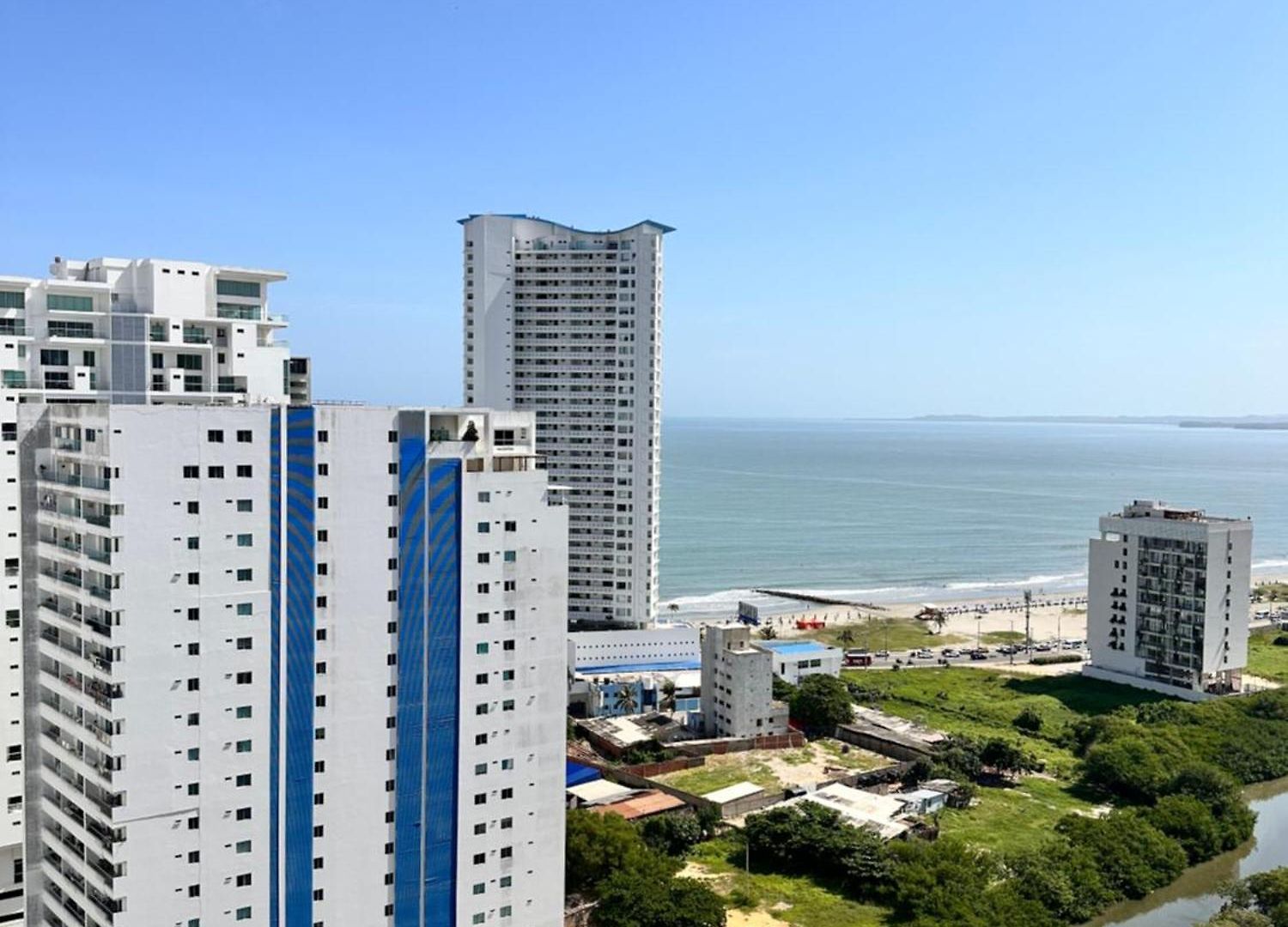 Apartamento Apto Moderno, Vista Al Mar, 3hab Cerca De La Playa *