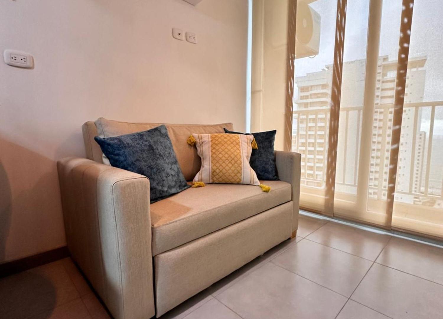 Apartamento Apto Moderno, Vista Al Mar, 3hab Cerca De La Playa Cartagena
