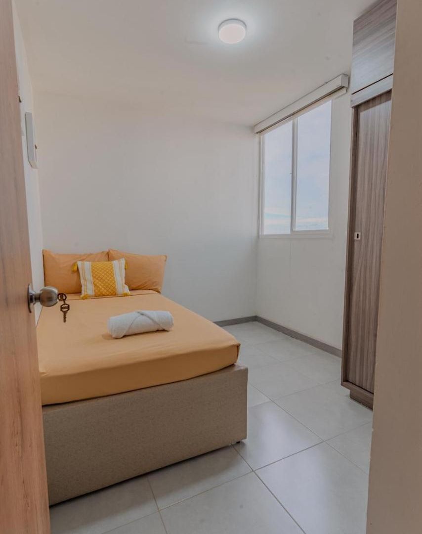 Apto Moderno, Vista Al Mar, 3hab Cerca De La Playa Cartagena