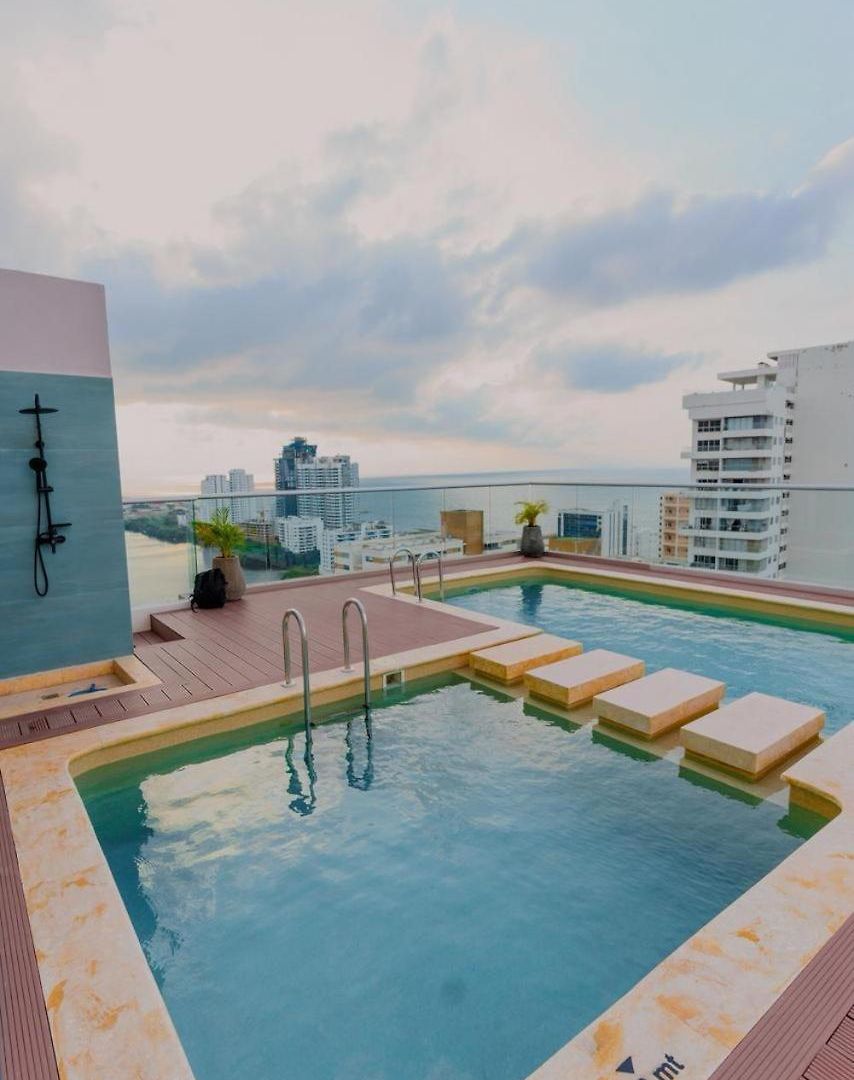 Apartamento Apto Moderno, Vista Al Mar, 3hab Cerca De La Playa *