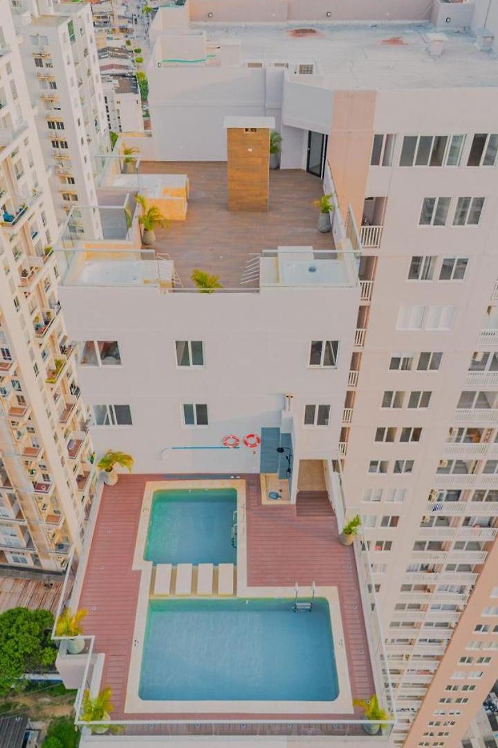Apto Moderno, Vista Al Mar, 3hab Cerca De La Playa Apartamento Cartagena