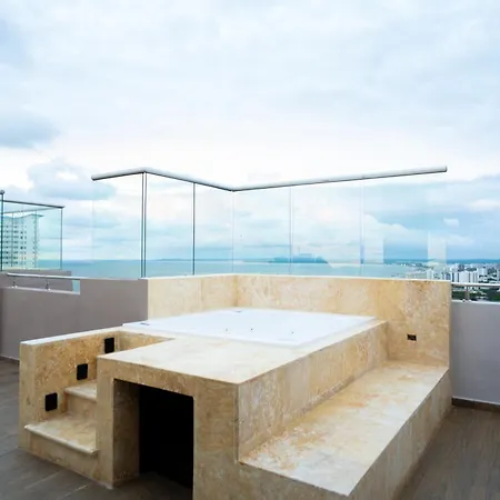 Apartment Apto Moderno, Vista Al Mar, 3hab Cerca De La Playa Cartagena