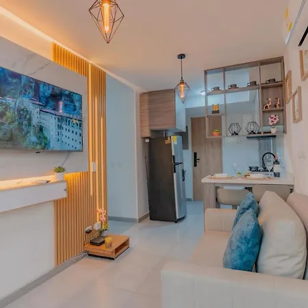 Apartamento Apto Moderno, Vista Al Mar, 3hab Cerca De La Playa