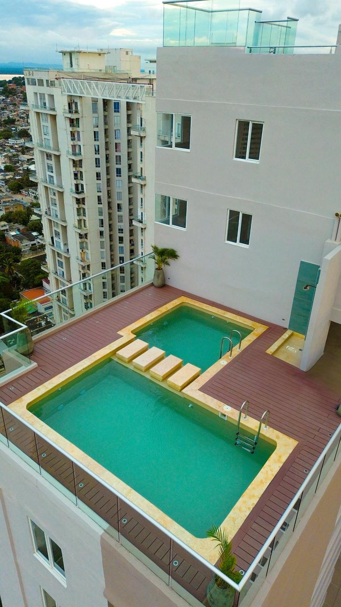 Apto Moderno, Vista Al Mar, 3hab Cerca De La Playa * Cartagena