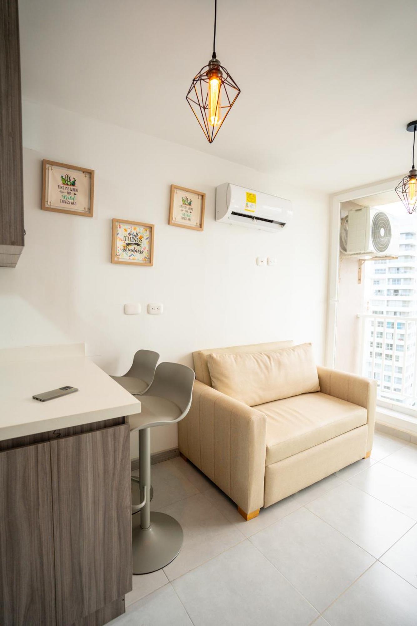 Apartment Apto Moderno, Vista Al Mar, 3hab Cerca De La Playa *