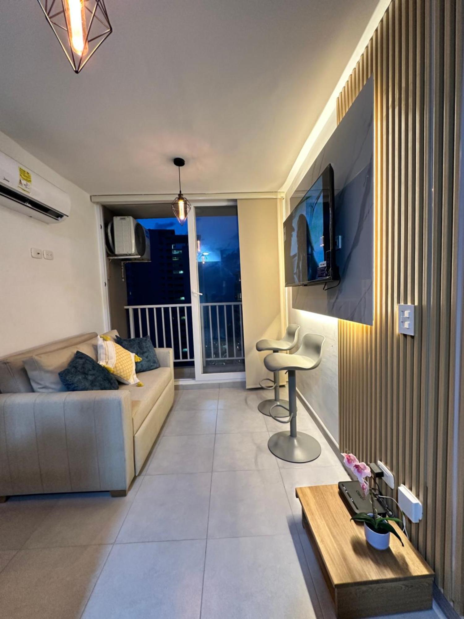 Apto Moderno, Vista Al Mar, 3hab Cerca De La Playa Apartment Cartagena