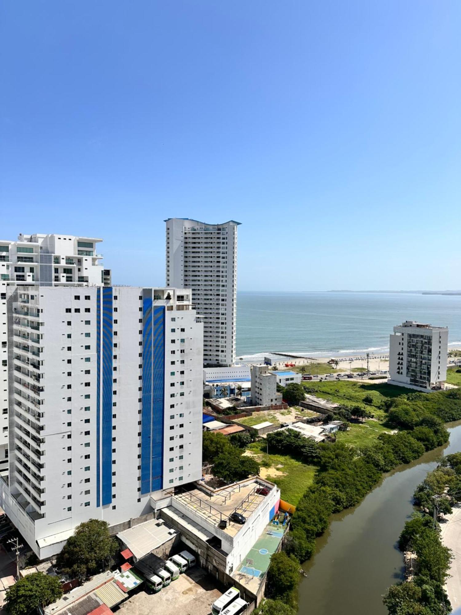 Apartment Apto Moderno, Vista Al Mar, 3hab Cerca De La Playa *