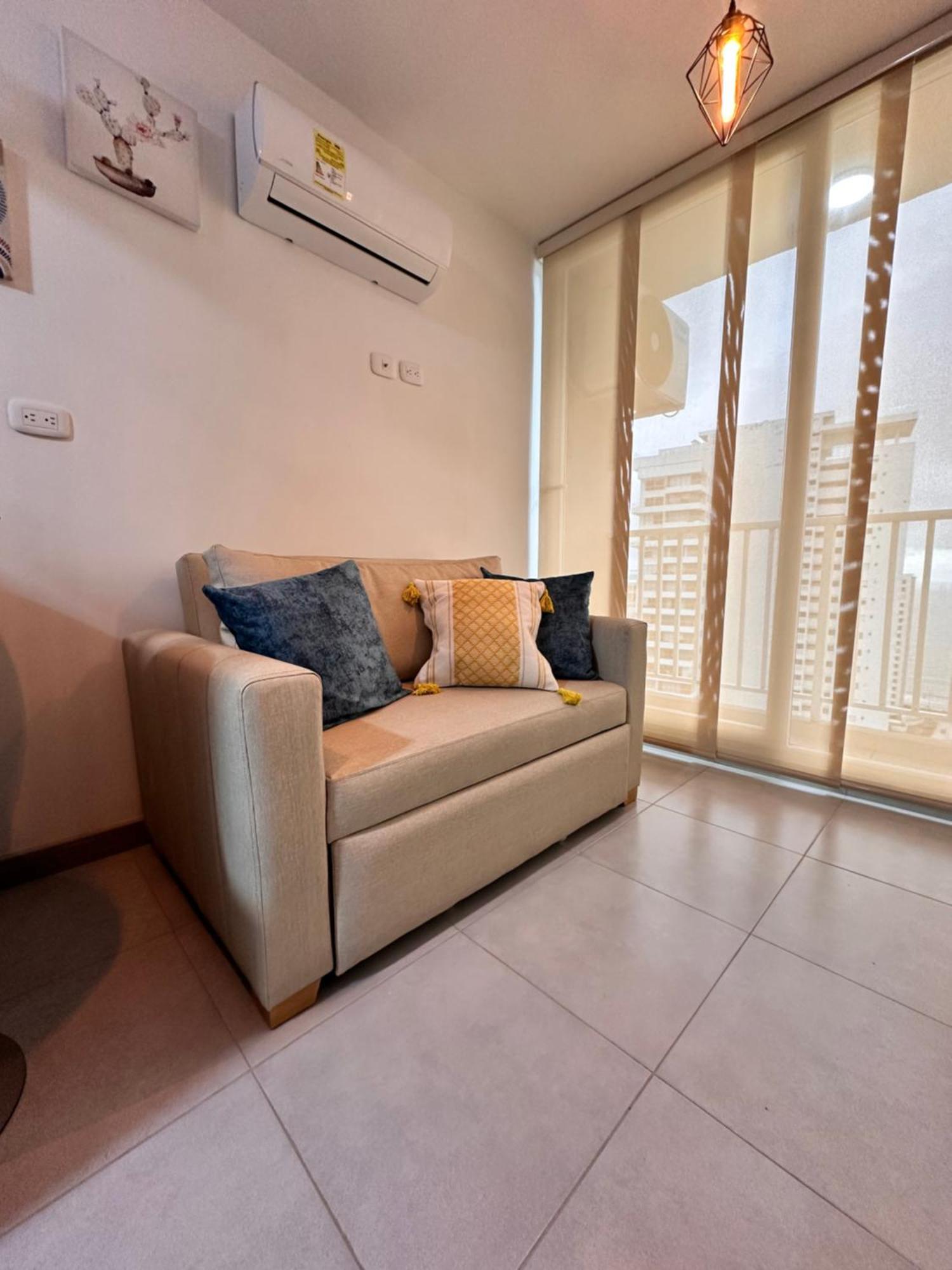 Apartment Apto Moderno, Vista Al Mar, 3hab Cerca De La Playa Cartagena