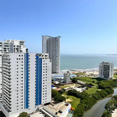 Apartamento Apto Moderno, Vista Al Mar, 3hab Cerca De La Playa *